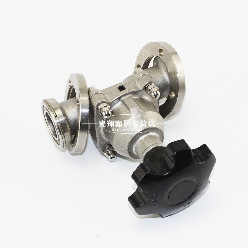 正304不锈钢手动高真空隔膜阀GM-10F 16F 25F 40F 50F 活套法兰