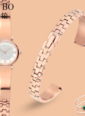 适配阿玛尼满天星手表带钢带 女AR1926/1648/11290金属精钢手表链