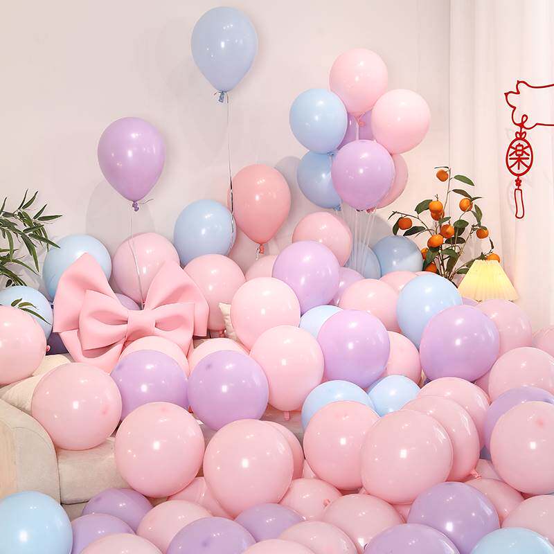 可以飞上天的气球轻汽球会飞天酒红色我们结婚啦气球屋里家庭布置