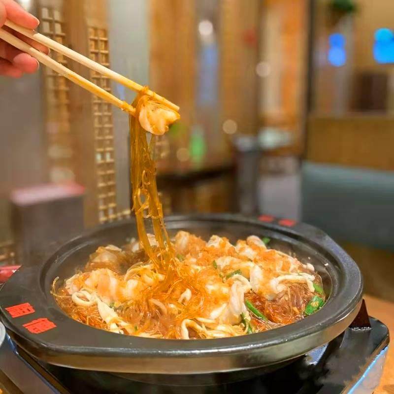 火郸韵干烧煲平砂锅浅平锅蒜茸虾粉丝专38862用砂底仁锅耐高温明