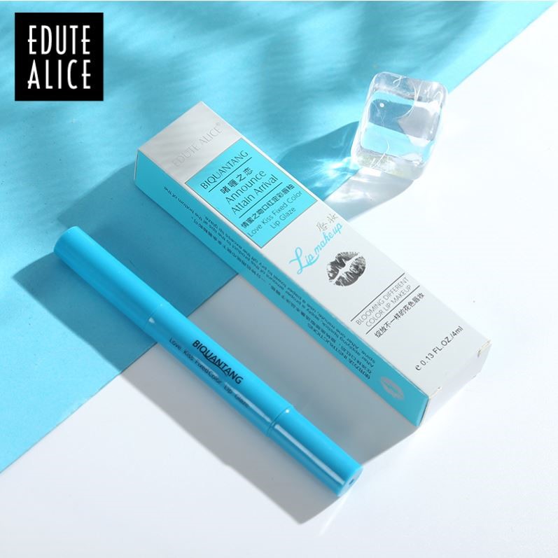 口红雨衣不易沾杯防水固色唇釉透明口红定妆液彩妆官方正品