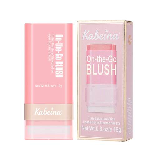 跨境blush stick腮红棒自然裸妆修容提亮显气色胭脂腮红