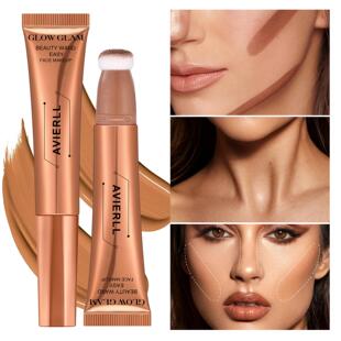 跨境多功能Liquid Blush修容高光棒脸部提亮高光修容液阴影英文款