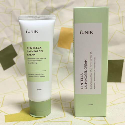 Gel Cream iunik镇静凝胶霜60ml 舒缓补水保湿滋润锁水修护