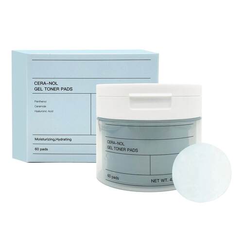 Toner Pads胶原蛋白保湿凝胶爽肤棉片60片装深层次补水