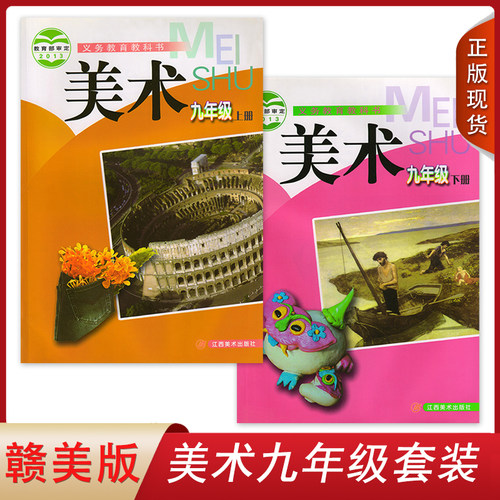 初中赣美版美术九年级套装