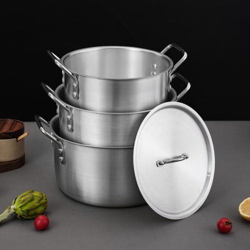 出口非洲7件套厨具铝锅汤锅aluminium pot set 7in1锅具套装