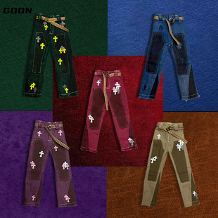 1/6比例BJD娃衣男女兵人偶十字克罗心长裤可动潮流兵人 GOON