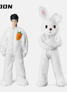 【上新季】观潮行小e玩偶兔安抚娃娃毛绒玩具公仔摆件潮玩手办