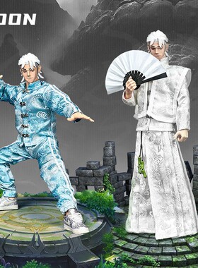 GOON叶凡1/6潮玩12寸可动兵人偶国风衣服外套套装裤子