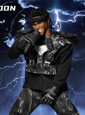 GOON嘻哈歌手TravisScott说唱潮流人偶手办兵人玩具套装礼物