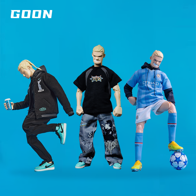 观潮行GOON联名1/6潮流可动人偶