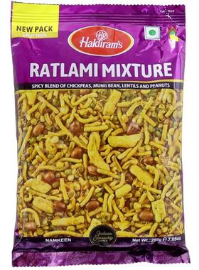 Haldirams Ratlami Mixture 200 Gm NAMKEEN 印度膨化小零食