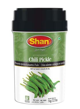 Shan Green Chilli Pickle 1kg 巴基斯坦进口腌制青辣椒 辣椒泡菜