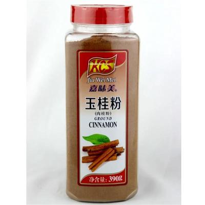 嘉味美 玉桂粉 烟桂粉 桂皮粉 CINNAMON POWDER 390g