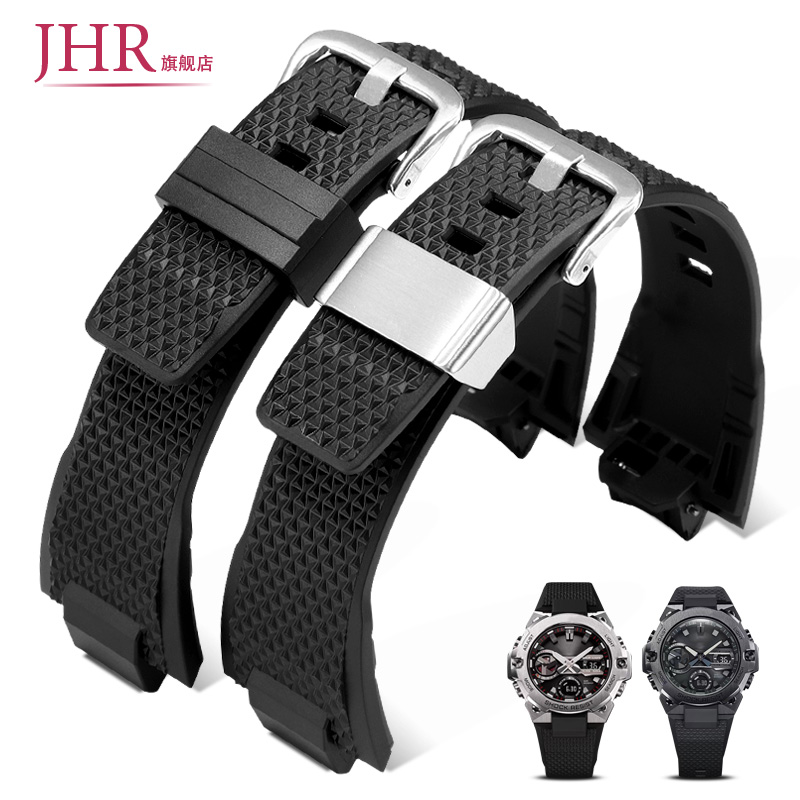 适配卡西欧GST-B400原装树脂表带