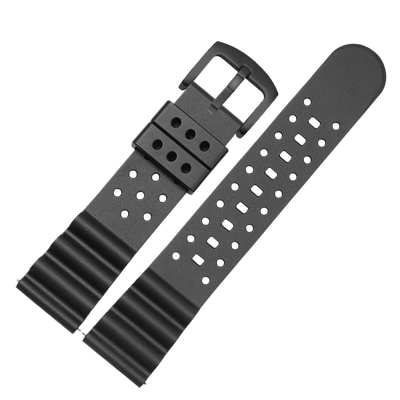 氟橡胶手表带适配精工劳力士美度