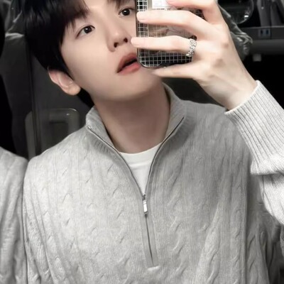 边伯贤紫罗兰戒指couple戒指周边衍生高颜值ins时尚撞色双层项链