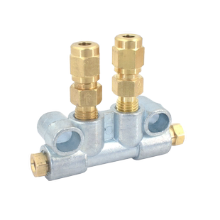 A型抵抗式分油器润滑泵油路限流阀分配器数控机床单向计量件油排