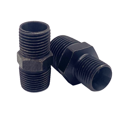 液压卡套H型公制转换ZG/PT英制锥螺纹1/2/3/4分高压油管过渡接头