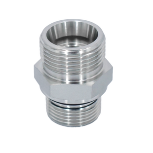 1DB重型-WD英制G螺纹带密封轻型伊顿永华标准24度锥卡套过渡接头