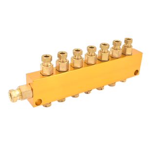 B型可调分油器油管分配器TK型抵抗式分油排油路润滑分油块分油阀