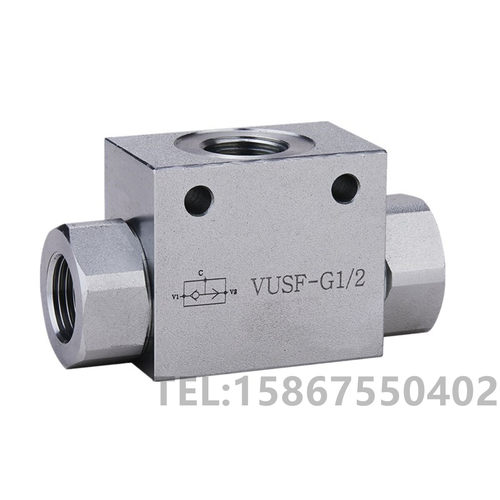 VUSF-G1/4 VUSF-G3/8 VUSF-G1/2 VUSF-G3/4 VUSF-G1液压梭阀 梭阀