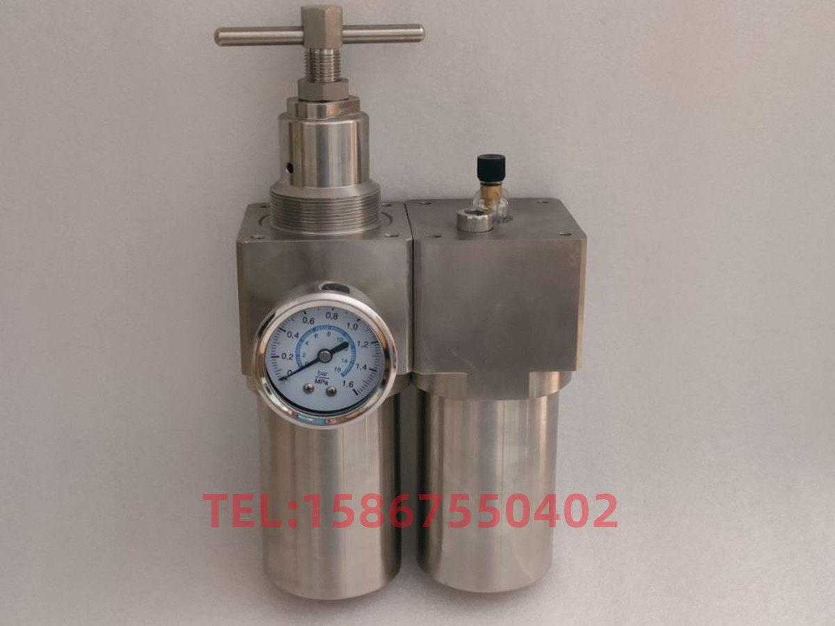 不锈钢三联件 dn25 g1/2 不锈钢气动三联件 不锈钢过滤器 减压阀