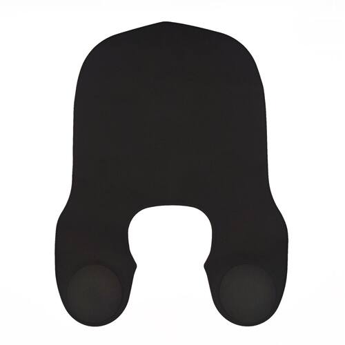 硅胶美发染发专用防水披肩围脖