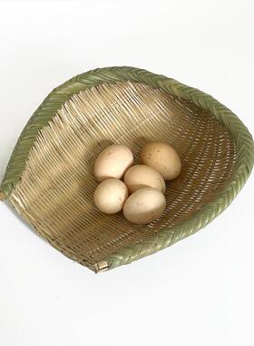竹编开口筲箕家用厨房沥