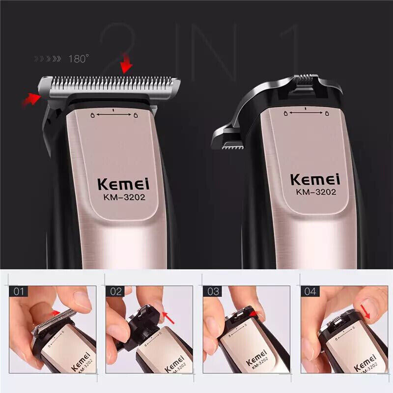 极速Professional Hair Clipper Barber Shop SalPon Hair Trimme