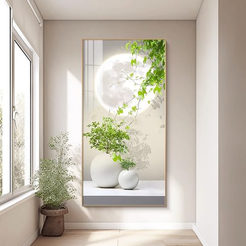 玄关走廊过道小清新挂画装饰画
