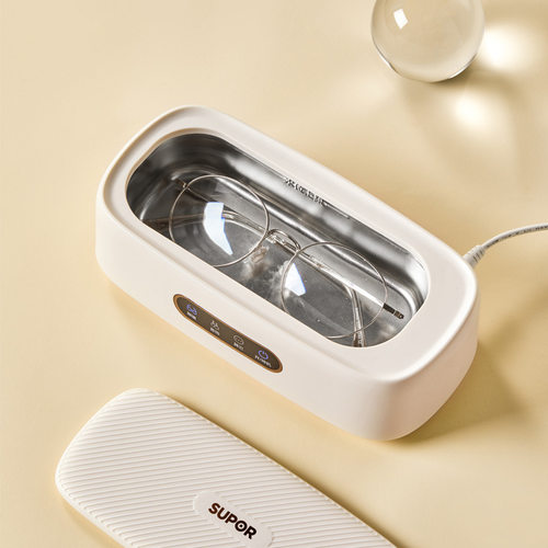 苏泊尔超声波清洗机家用洗眼镜机牙套首饰清洁器隐形眼镜盒清洗器