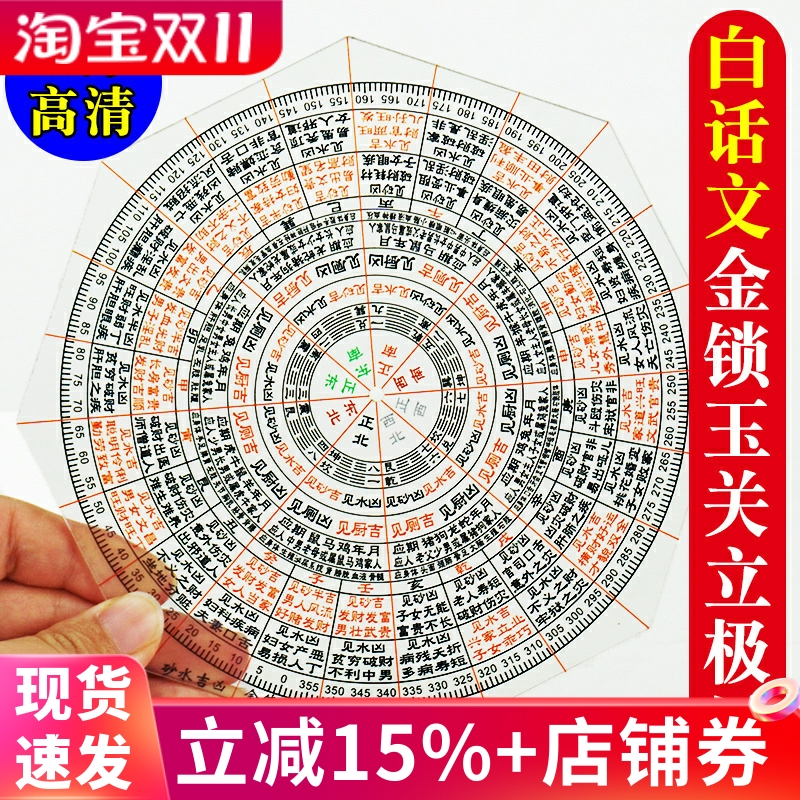 高清立极尺金锁玉关高精度专业