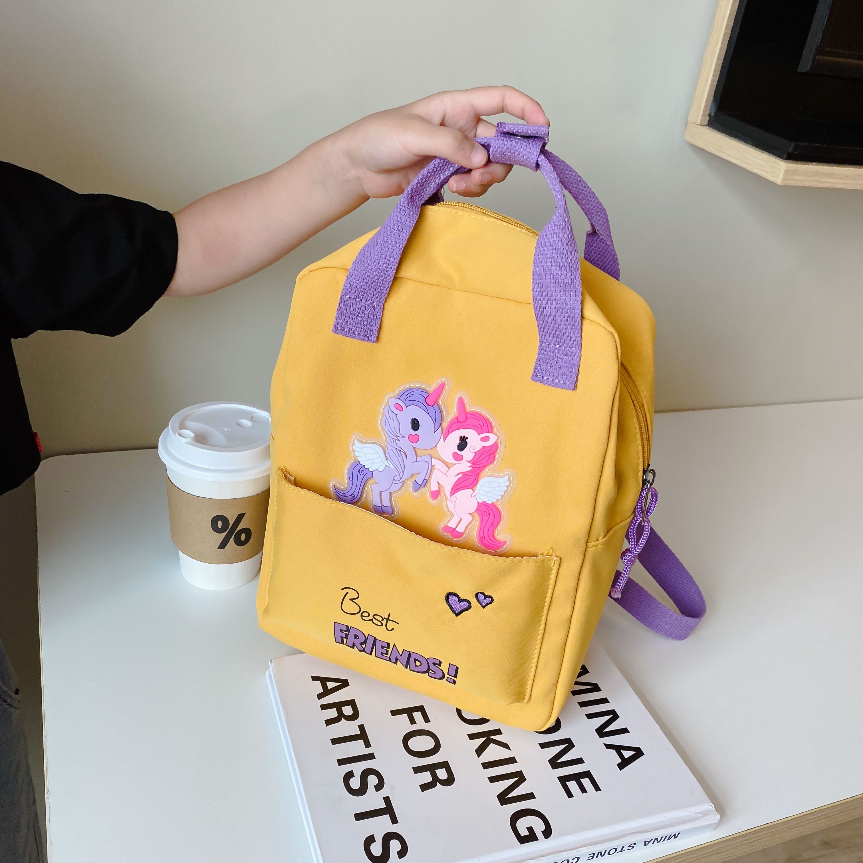 儿童双肩包卡通可爱小童休闲旅游书包幼儿园防走丢宝宝小背包潮包