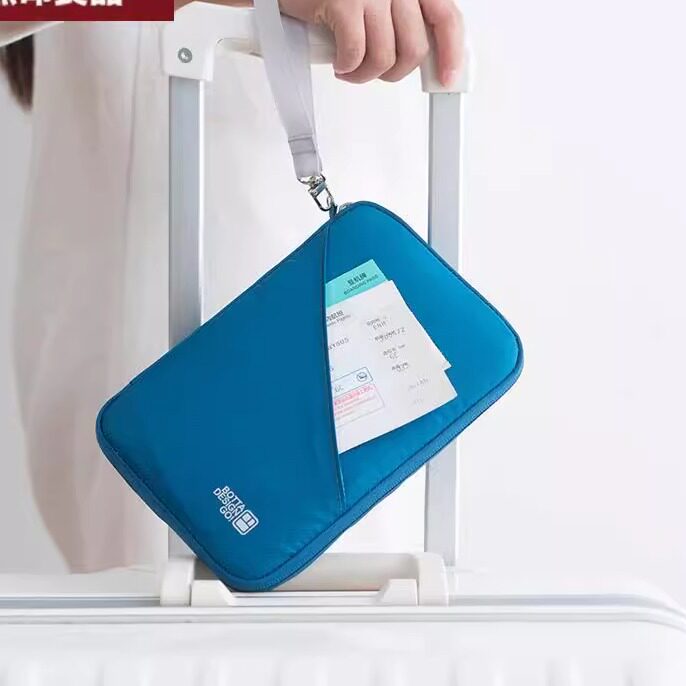 UNPRINTED JAPAN IMPORT DOCUMENT BAG PORTABLE PASSPORT BAG AIR TICKET PASSPORT HOLDER HUKOU BOOKLET BILL GO ABROAD
