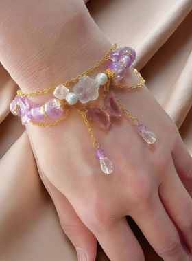 花间灵蝶手链女梦蝶灵舞仙气饰