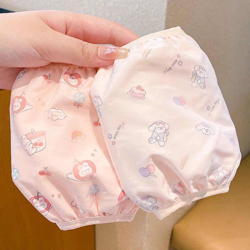 儿童袖套秋冬季双层防水防污套袖男童女孩宝宝护袖婴幼儿小孩袖筒