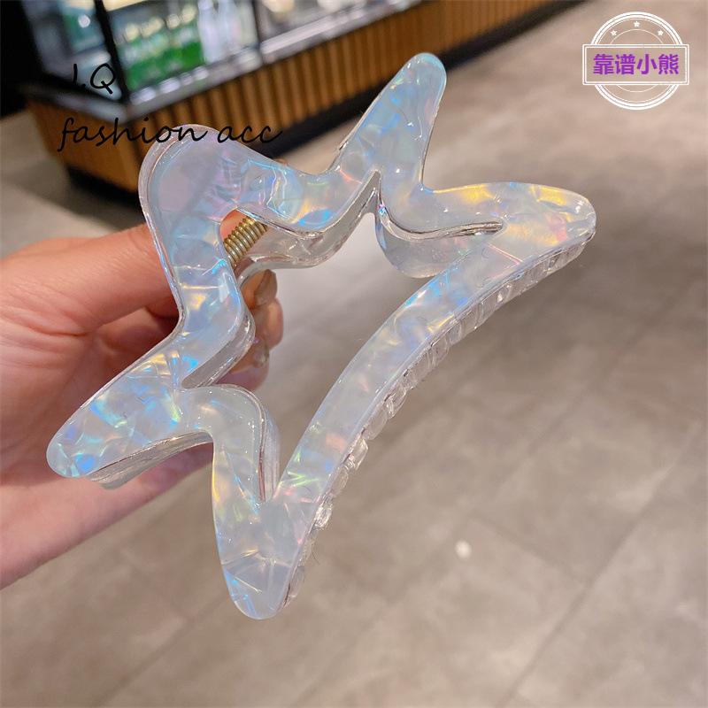 幸运星透明星星树脂发抓大号