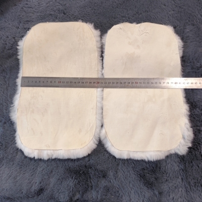 冬季骑车护膝膝盖内胆真皮毛兔皮羊皮护老寒腿风湿腿小腿老年膝部