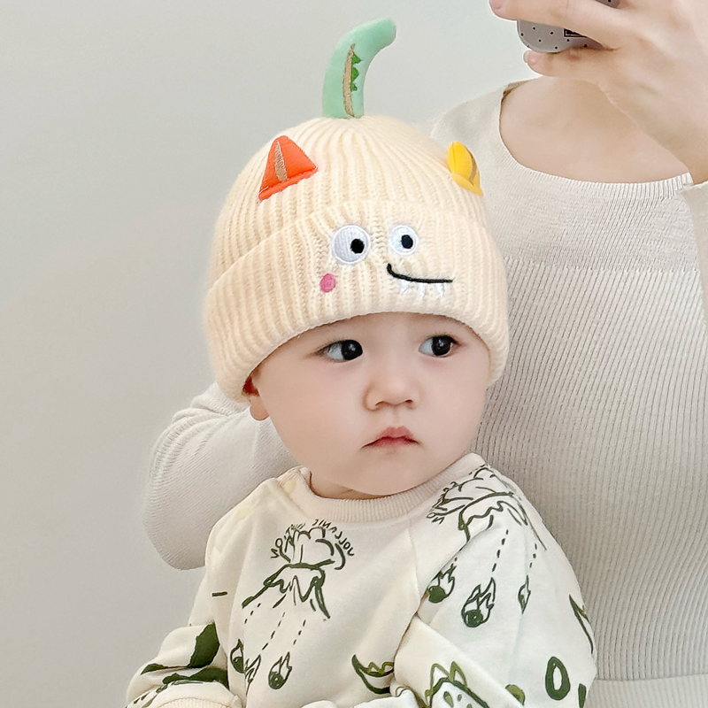 宝宝帽子秋冬超萌搞怪婴幼儿保暖