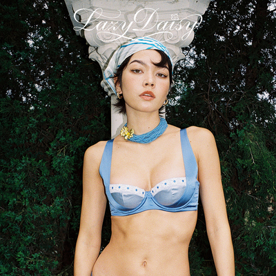 LazyDaisy雏菊真丝内衣套装