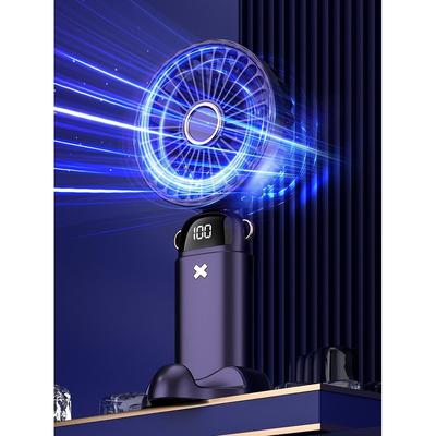 日本进口MUJIE迷你手持小风扇便携式随身静音大风力usb充电超长续