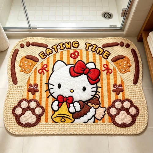 HelloKitty浴室防滑吸水地垫