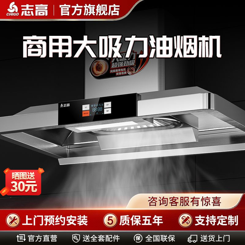 志高抽油烟机商用净化一