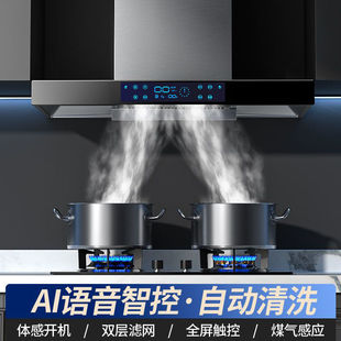 德顺好太太抽油烟机家用厨房顶吸欧式烟机壁挂t型抽油烟机大吸力