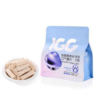 MAG&IGG口气魔方犬用口气清新 狗专用改善口臭冻干小狗肠胃益生菌