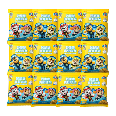 未零汪汪队立大功妙脆脆真虾味条