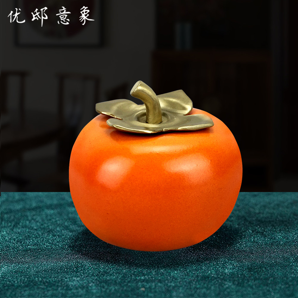 黄铜摆件饰品新中式客厅