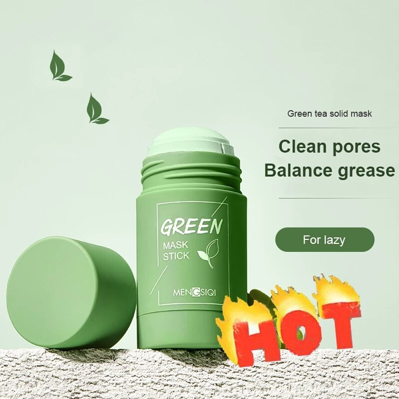 Mengsiqi Green Tea Cleansing Mask Purifying Clay Oil绿茶面膜